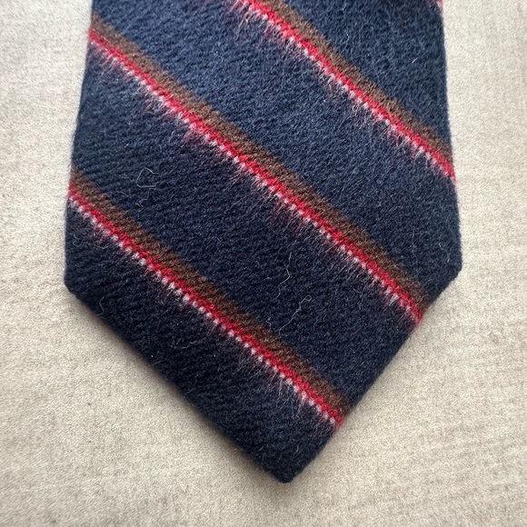 SULKA Textured Silk Tie βFeels Likeβ Cashmere - Picture 3 of 5